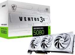 MSI GeForce RTX 5080 VENTUS 3X OC WHITE 16GB grafikkort