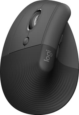 Logitech Lift Left Vertical trådløs mus (grafitt)