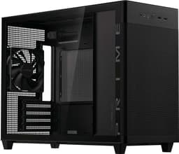 ASUS Prime AP201 TG MicroATX/MiniITX PC-kabinett (sort)