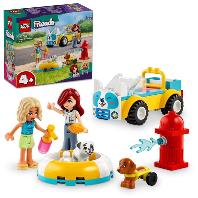 LEGO Friends Hundepleie og bil 42635