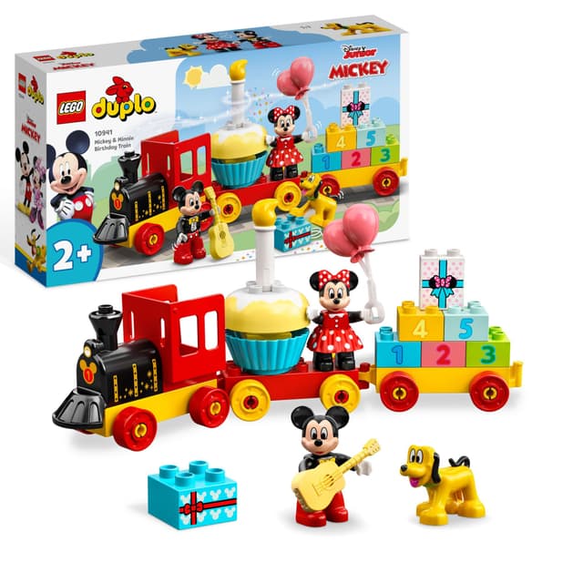 LEGO DUPLO Disney Musse och Mimmis födelsedagståg 10941