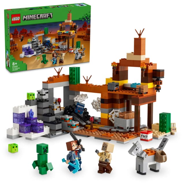 LEGO Minecraft Badlands-mineskakten 21263