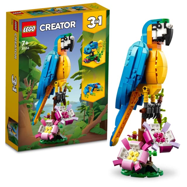 LEGO Creator Eksotisk papegøye 31136