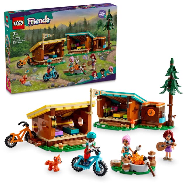 LEGO Friends Koselige hytter på ferieleir 42624