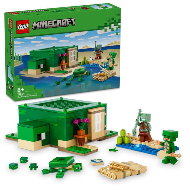 LEGO Minecraft Huset på skilpaddestranden 21254