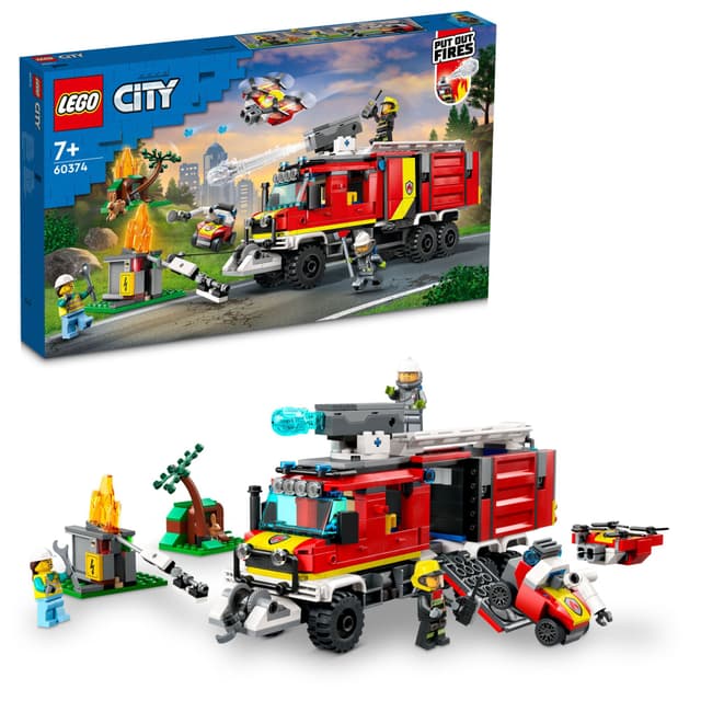 LEGO City Brannvesenets kommandobil 60374