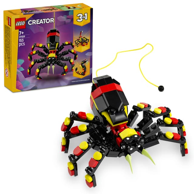 LEGO Creator Ville dyr: Overraskende edderkopp 31159