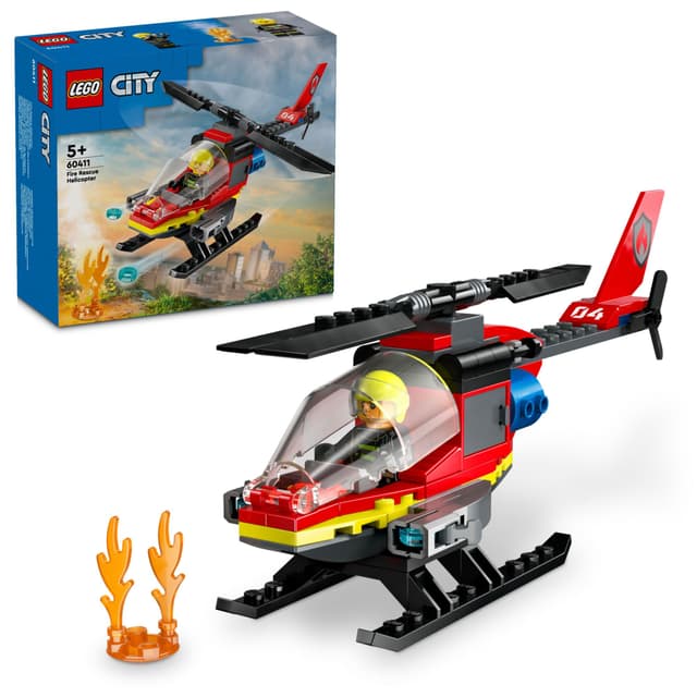 LEGO City Brannhelikopter 60411