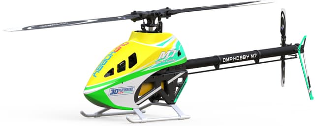 OMP Hobby M7 KIT Helikopter m/blader - Yellow