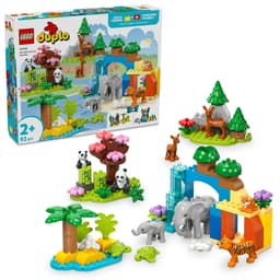 LEGO DUPLO Town 3-i-1 Villdyrfamilier 10446