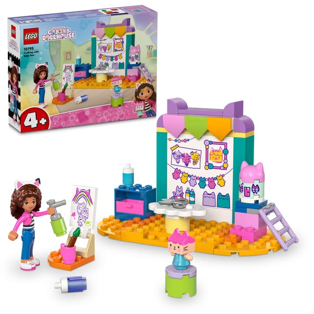 LEGO Gabby's Dollhouse Lag ting med Baby Boks 10795