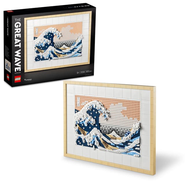 LEGO ART Hokusai – Under vågen utanför Kanagawa 31208