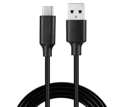 NÖRDIC 50cm USB C 2.0 til USB En kabel 480mbps svart