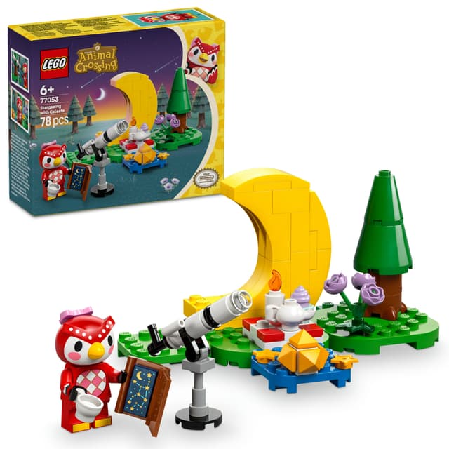LEGO Animal Crossing Stjernetitting med Celeste 77053