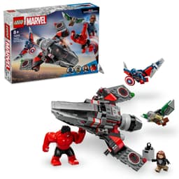 LEGO Super Heroes Captain America i kamp mot Red Hulk 76292