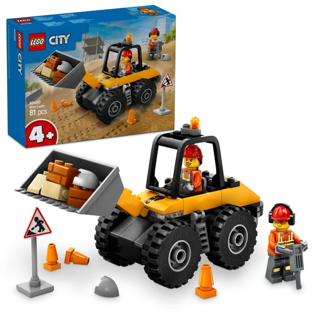 LEGO City Gul hjullastare 60450