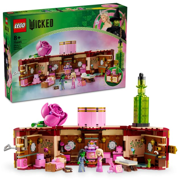 LEGO Wicked Glinda og Elphabas studentrom 75683
