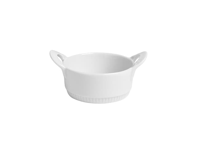 Pillivuyt Skål med håndtag White