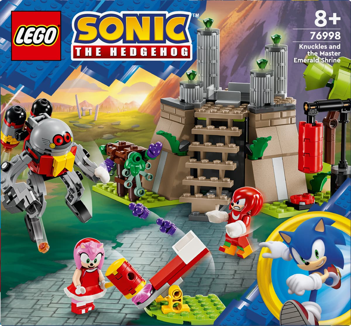 LEGO Sonic Knuckles og Master Emerald-helligdommen 76998 - Elkjøp
