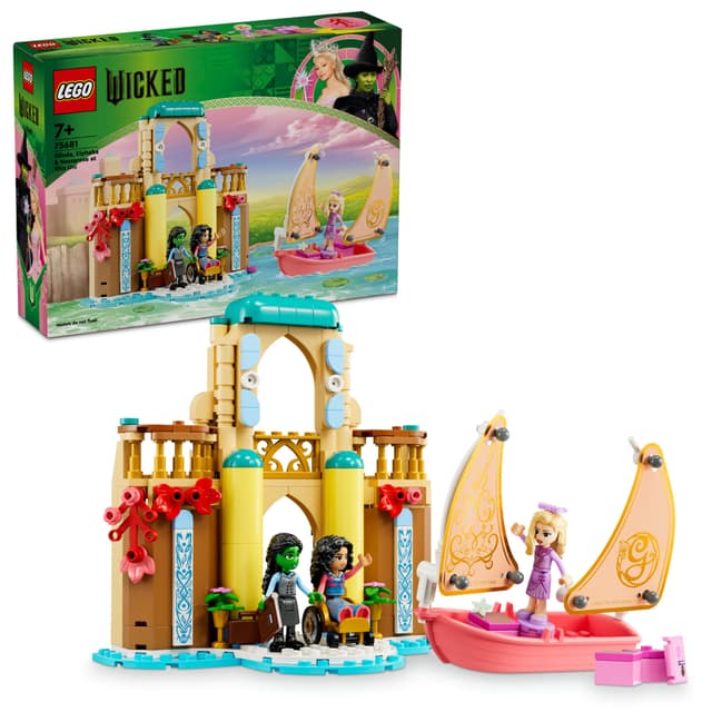 LEGO Wicked Glinda, Elphaba og Nessarose på Shiz University 75681