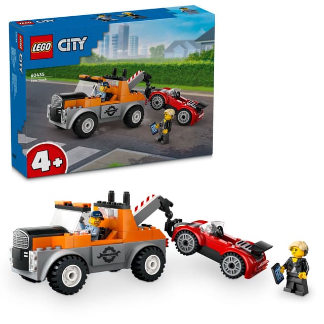 LEGO City Bärgningsbil och sportbilsreparation 60435