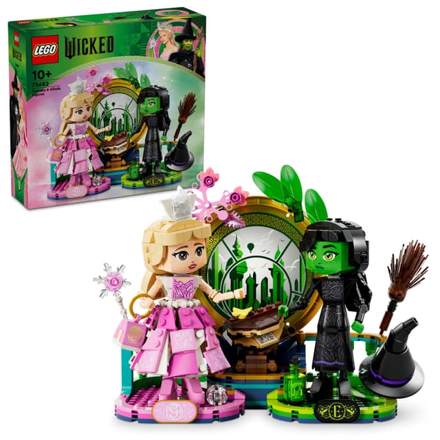 LEGO Wicked Figurer av Elphaba og Glinda 75682