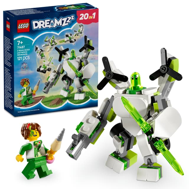 LEGO DREAMZzz Eventyr med Z-Blobs robot og fartøy 71487
