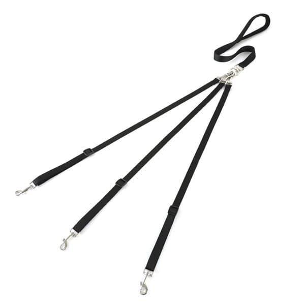 Hundkoppel för 3 hundar