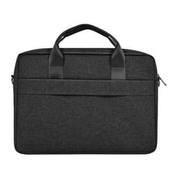 WIWU 15,6"" laptop-veske - svart med skulderrem og glidelås