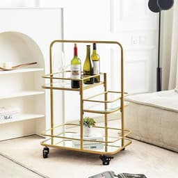 Barvagn - En elegant serveringsvagn för vin och drinkar