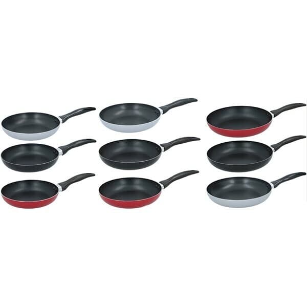 Alpina Non-Stick stekepanne - 3-pakning