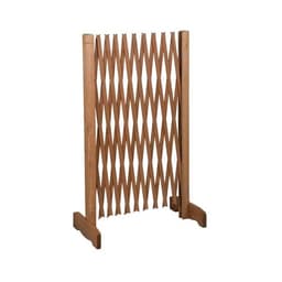 Puinen kokoontaitettava koira-aita 90x30-117cm