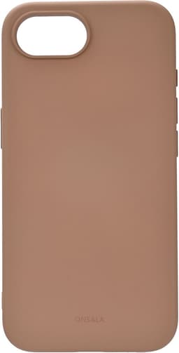 Onsala iPhone 16E silikondeksel (sjokolade)
