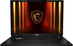 MSI Stealth AI9-HX370/64/2TB/5080/18(UHD)-120 bærbar gaming computer