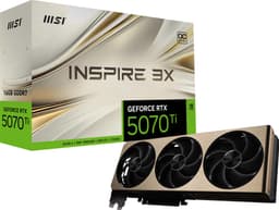 MSI GeForce RTX 5070 Ti 16G INSPIRE 3X OC PLUS grafikkort