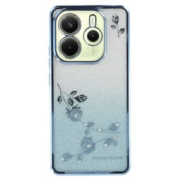 SKALO Xiaomi Redmi Note 14 4G KADEM Glitter Skal - Blå