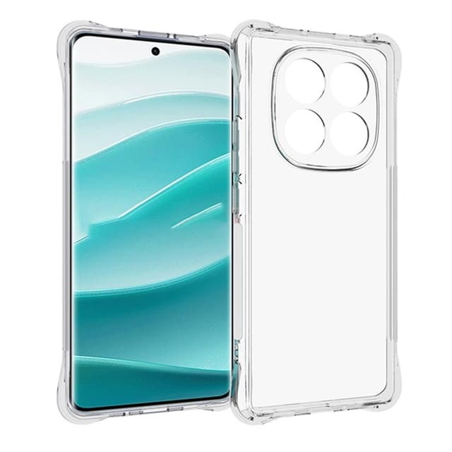 SKALO Xiaomi Redmi Note 14 Pro 5G Extra strong TPU Skal - Transparent