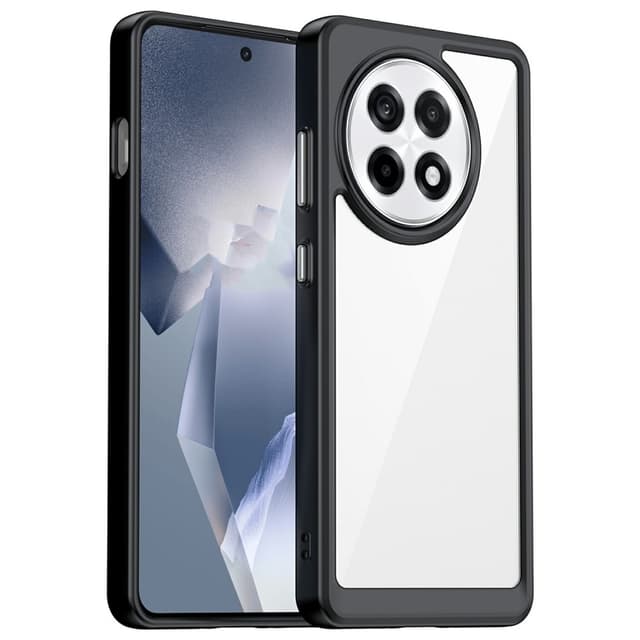 SKALO OnePlus 13R Color Bumper Suojakuori - Musta