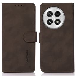 SKALO OnePlus 13 KHAZNEH Flip Cover - Brun