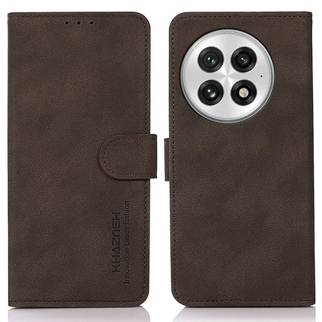 SKALO OnePlus 13 KHAZNEH Flip Cover - Brun