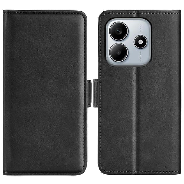 SKALO Xiaomi Redmi Note 14 5G Premium ID Flip Cover - Sort