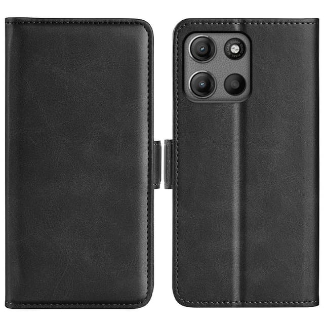 SKALO Motorola Moto G15 4G Premium ID Plånboksfodral - Svart