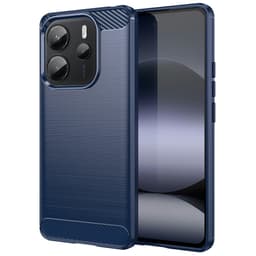 SKALO Xiaomi Redmi Note 14 4G Armor Carbon Skal - Blå