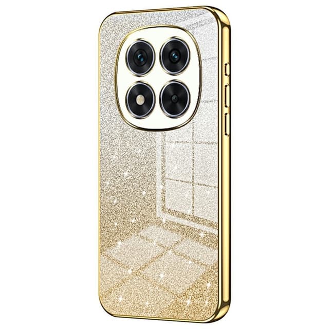 SKALO Xiaomi Redmi Note 14 Pro 5G Electroplating Glitter Skal - Guld