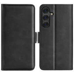 SKALO Samsung S25 Premium ID Lompakkokotelo - Musta