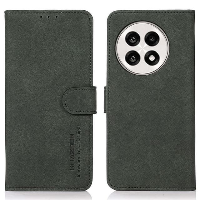 SKALO OnePlus 13R KHAZNEH Plånboksfodral - Grön