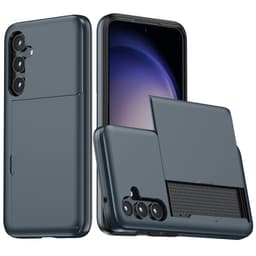 SKALO Samsung S25+ Armor Kortholder Cover - Blå