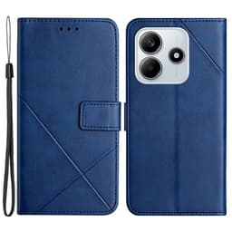 SKALO Xiaomi Redmi Note 14 5G PU-Nahka Lompakkokotelo - Sininen