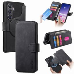 SKALO Samsung S25+ CASENEO MW-03 Plånboksfodral - Svart