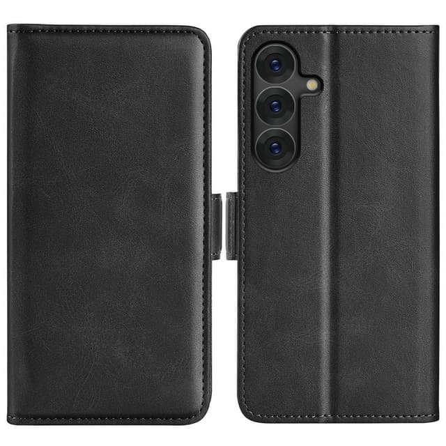 SKALO Samsung S25+ Premium ID Plånboksfodral - Svart